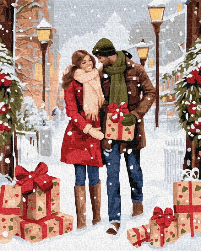Malen nach Zahlen - Geschenke tauschen ©art_selena_ua