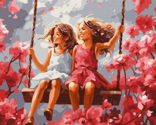 Malen nach Zahlen - Beste Freundinnen ©art_selena_ua