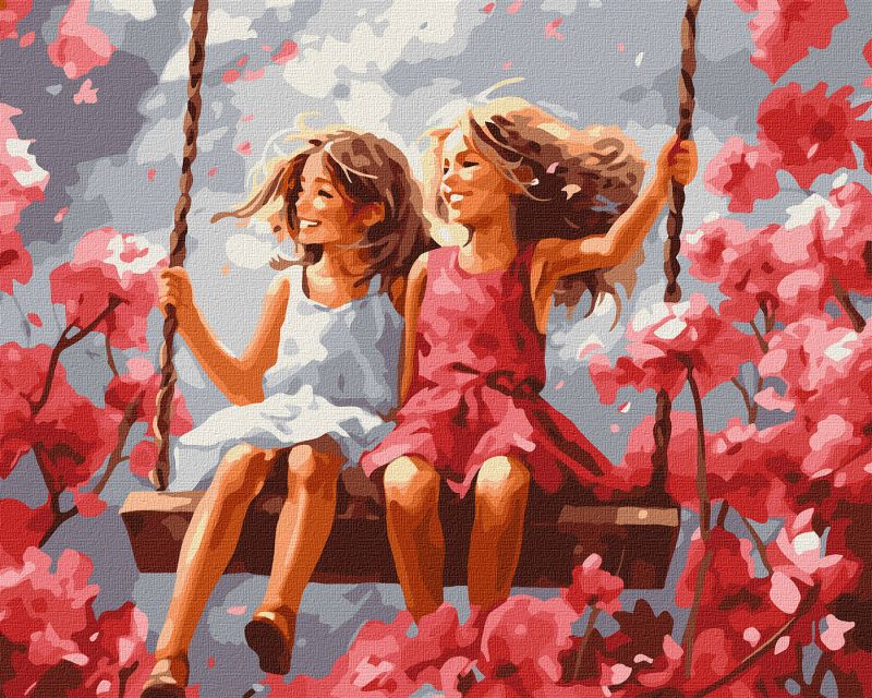 Malen nach Zahlen - Beste Freundinnen ©art_selena_ua