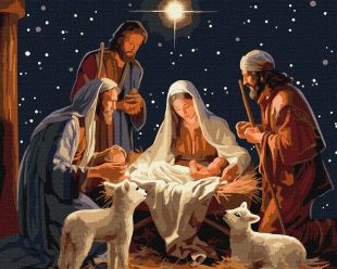Malen nach Zahlen - Das Geheimnis von Weihnachten ©art_selena_ua