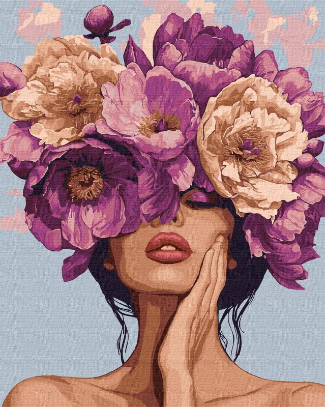 Malen nach Zahlen - Blumige Melodie ©victoria_art___