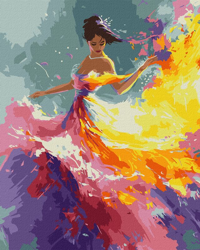 Painting by numbers - Elegant princess ©art_selena_ua