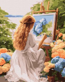 Malen nach Zahlen - Der Künstler ©art_selena_ua