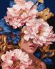 Painting by numbers - Floral glamour with metallic paints ©victoria_art___
