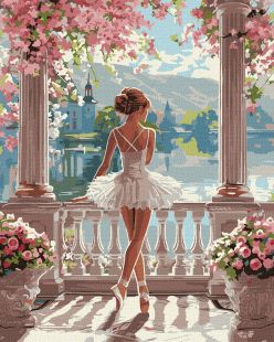 Malen nach Zahlen - Eine wunderbare Ballerina ©art_selena_ua