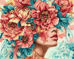 Malen nach Zahlen - Die Romantik der Blumen ©victoria_art___