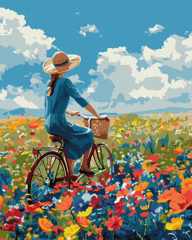 Painting by numbers - A trip in flowers ©art_selena_ua