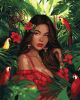 Painting by numbers - A tropical princess ©art_selena_ua