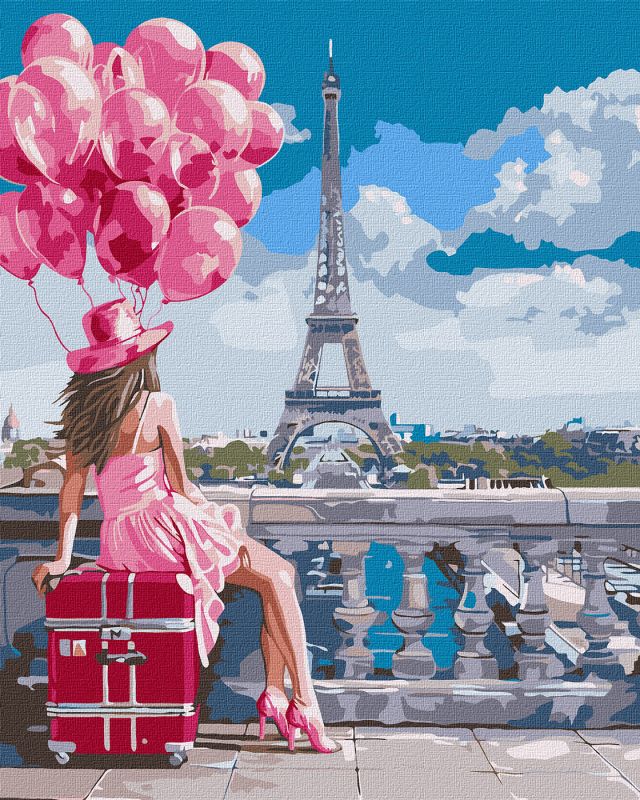 Painting by numbers - Favourite City ©art_selena_ua