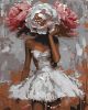 Painting by numbers - A flower mystery with extra metallic paints ©victoria_art