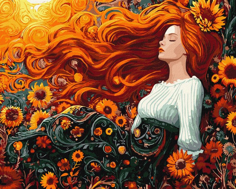 Malen nach Zahlen - Herbstblumen ©art_selena_ua