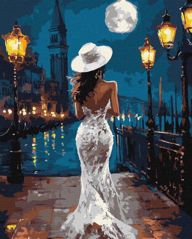 Painting by numbers - Near the pier ©art_selena_ua