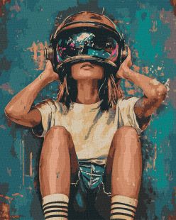 Malen nach Zahlen - Raum im Auge ©art_selena_ua