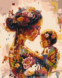 Malen nach Zahlen - Die Blüte der Weiblichkeit ©art_selena_ua