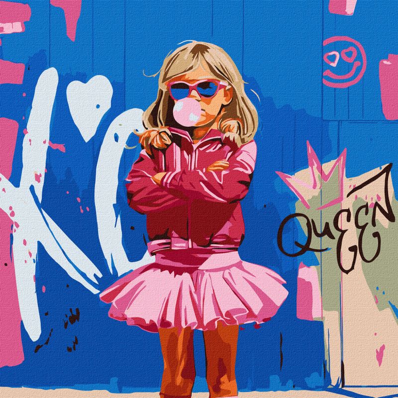 Painting by numbers - Million Dollar Baby ©Mariia Kotiuzhynska