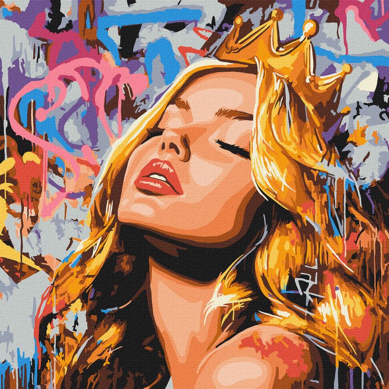 Painting by numbers - A modern Sleeping Beauty ©art_selena_ua
