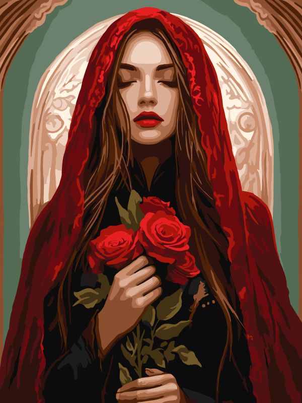 Painting by numbers - Fascinated ©art_selena_ua