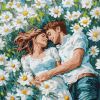 Painting by numbers - Your embrace among the flowers ©art_selena_ua