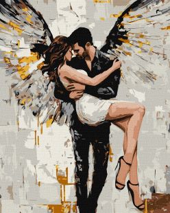 Malen nach Zahlen - Ihre Rettung mit extra Metallic-Farben ©art_selena_ua