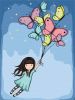 Malen nach Zahlen - Flight Of The Butterflies Santoro Gorjuss Collection