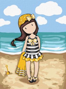 Malen nach Zahlen - Beach Belle Santoro Gorjuss Collection