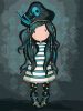 Malen nach Zahlen - Black Pearl Santoro Gorjuss Collection