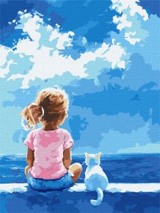 Malen nach Zahlen - Zärtliche Freundschaft ©art_selena_ua