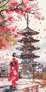 Malen nach Zahlen - Irgendwo in Japan ©art_selena_ua