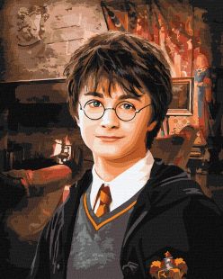 Malen nach Zahlen - Harry Potter: Gryffindor-Gemeinschaftsraum ©Warner Bros.