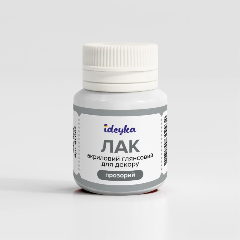 Acryl-Glanzlack für Dekoration (transparent)