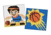 Diamond Painting auf einem Aufkleber - Sport. Basketball, Satz mit 2 Bildern