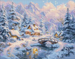 Diamond Painting - Winterlicher Trost in den Bergen ©art_selena_ua