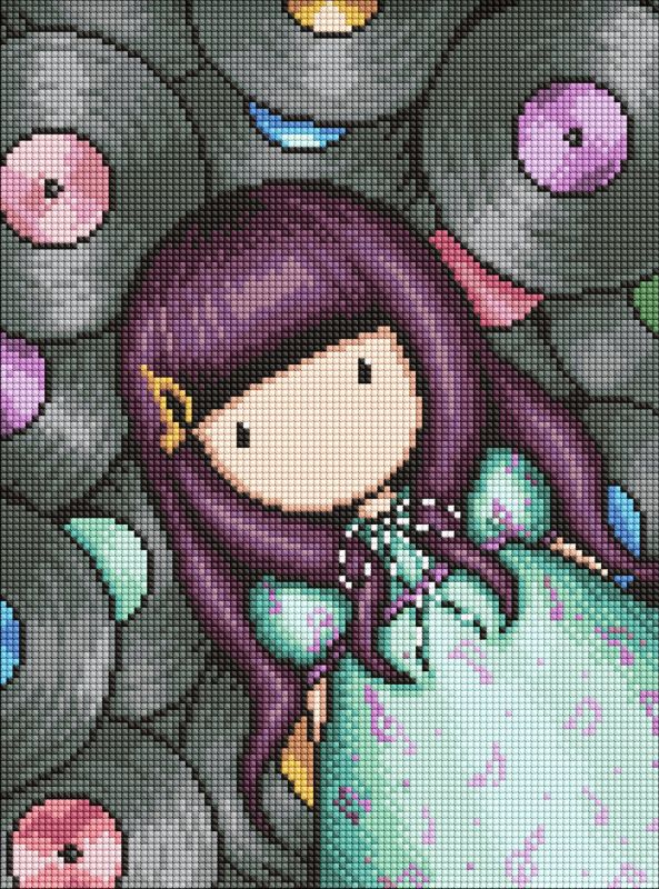 Diamond Painting - Gorjuss. Vinyl Dreams
