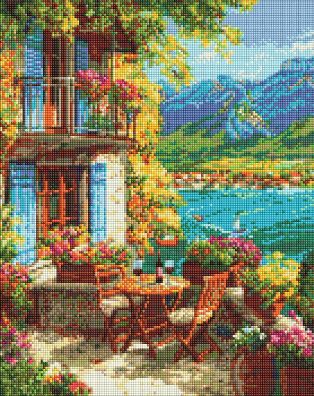 Diamond Painting - Siesta auf Sizilien ©art_selena_ua
