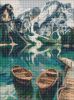Diamond Painting - Boote auf dem spiegelglatten See ©art_selena_ua