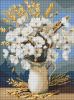 Diamond Painting ohne Rahmen - Weiße Mohnblumen und Weizen ©art_selena_ua