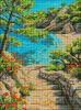 Diamond Painting - Türkisfarbene Küste der Träume ©art_selena_ua