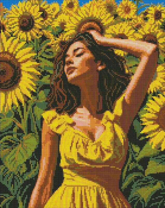 Diamond Painting - Unter der Sonne der Blütenblätter ©art_selena_ua
