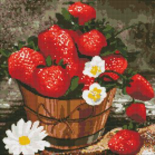 Diamond Painting - Erdbeer-Bouquet