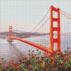 Diamond Painting - San Francisco am Morgen