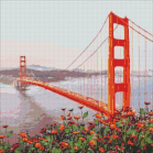 Diamond Painting - San Francisco am Morgen