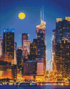 Diamond Painting - Durch die Straßen von Manhattan