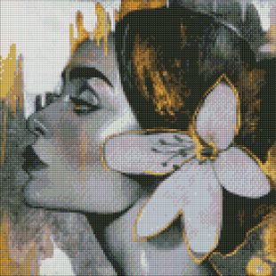 Diamond Painting - Elegantes Profil