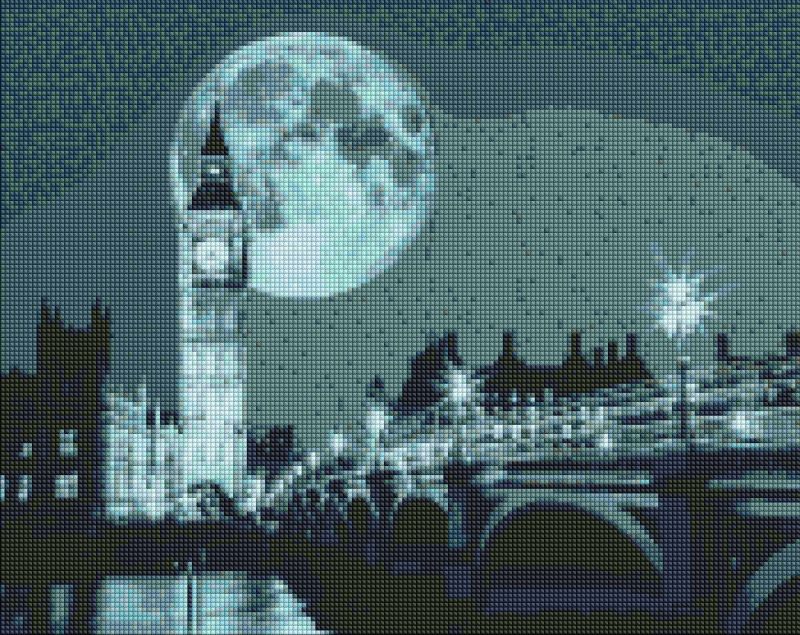 Diamond Painting - Nacht in London