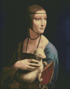 Diamond Painting - Dame mit Hermelin ©Leonardo da Vinci