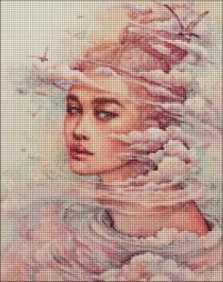 Diamond Painting - Verträumte Gedanken ©lesya_nedzelska_art