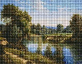 Diamond Painting - Sommerlandschaft ©Sergiy Lobach