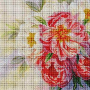Diamond Painting - Pfingstrosenstimmung ©annasteshka