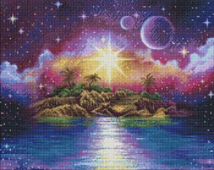 Diamond Painting - Insel der Träume ©annasteshka