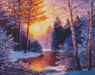 Diamond Painting - Wintermorgen